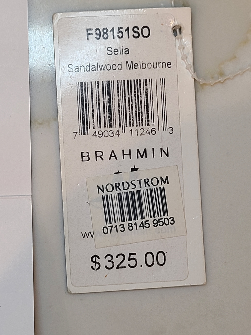 Brahmin Vintage Selia Melbourne Satchel Shoulder Bag Guc With COA - Picture 14 of 16